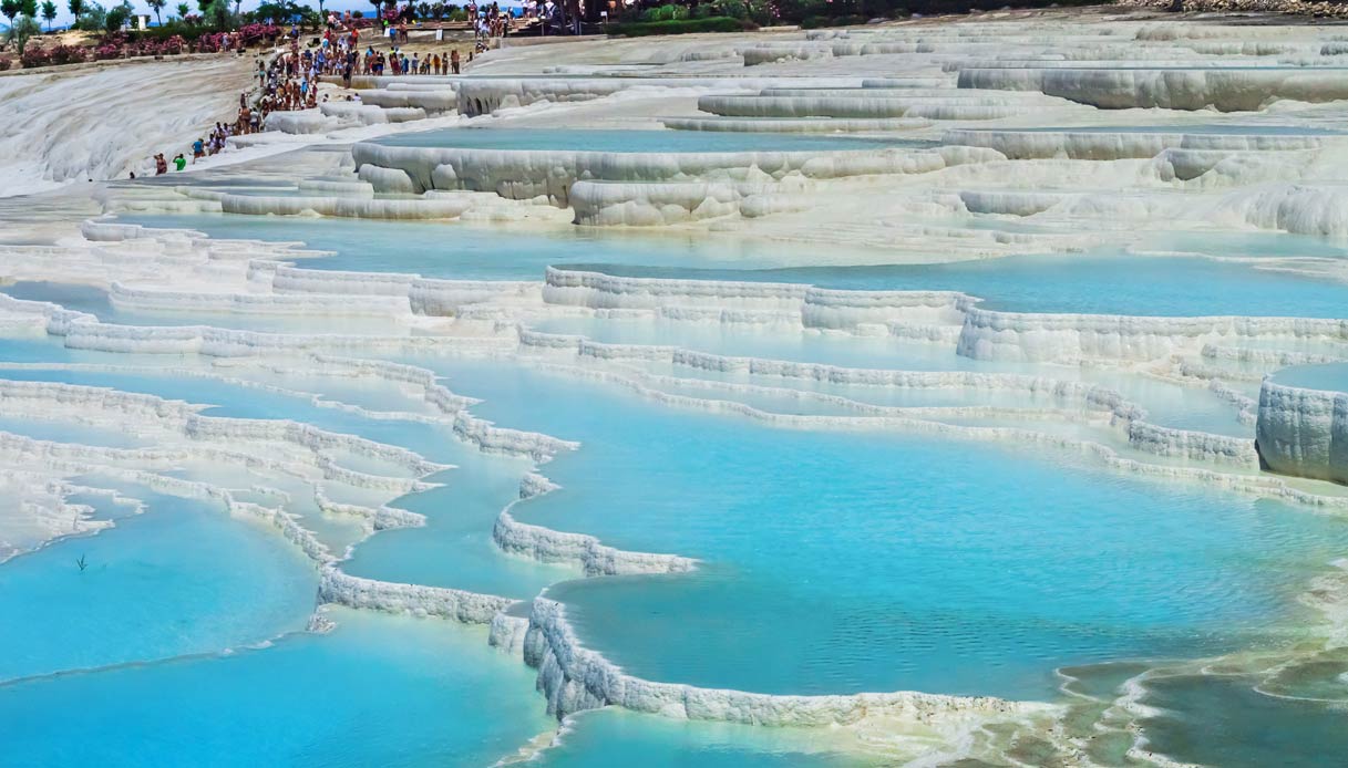 Pamukkale in turchia