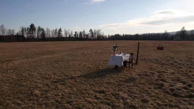 Tavolo per uno ristorante in svezia