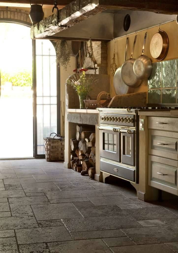 Cucina pavimenti shabby chic