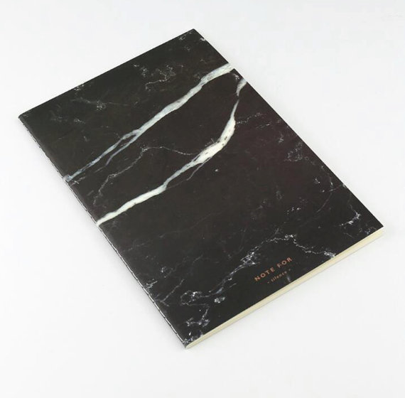 Marble notebook blocco note marmo idee regalo natale