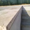 Bordi piscina in Travertino in falda "Light Blend" / costa retta