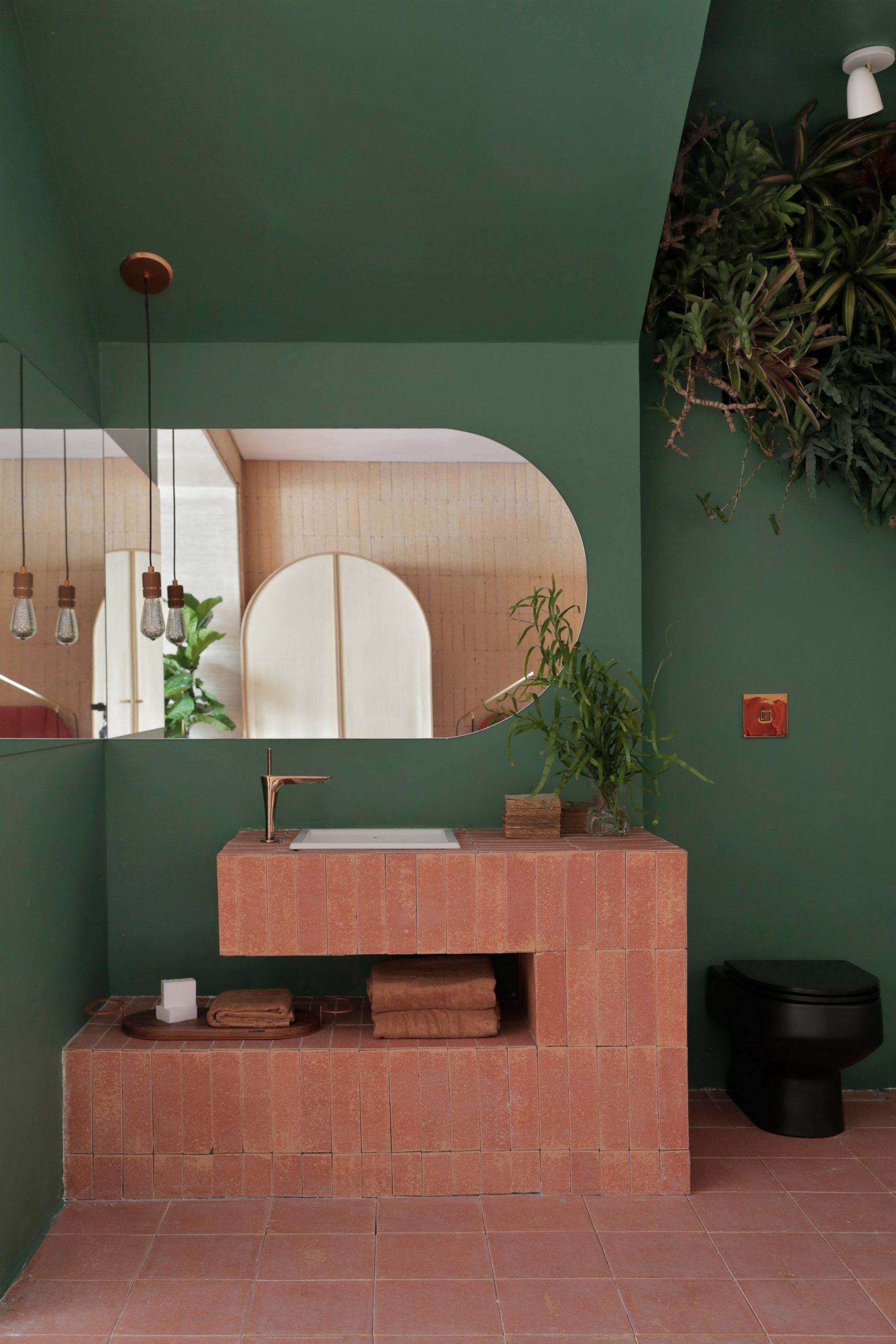 Bagno design verde