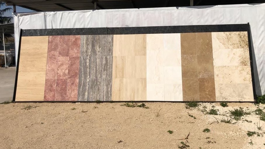 Travertino in vari colori e finiture