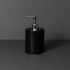 Bathroom accessories - PDR136 Nero Marquina TR marble