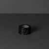 Set Vassoio e  Porta candele - PDR136 Nero marquina TR