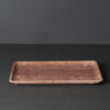 Tablett und Kerzenhalter set - PDR079 Rosa Travertin