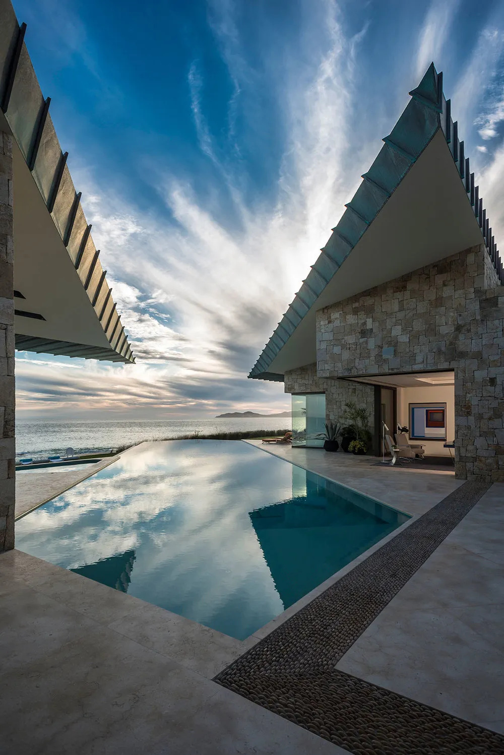 casa Los Cabos diego villasenor piscina swimming pool marble architecture
