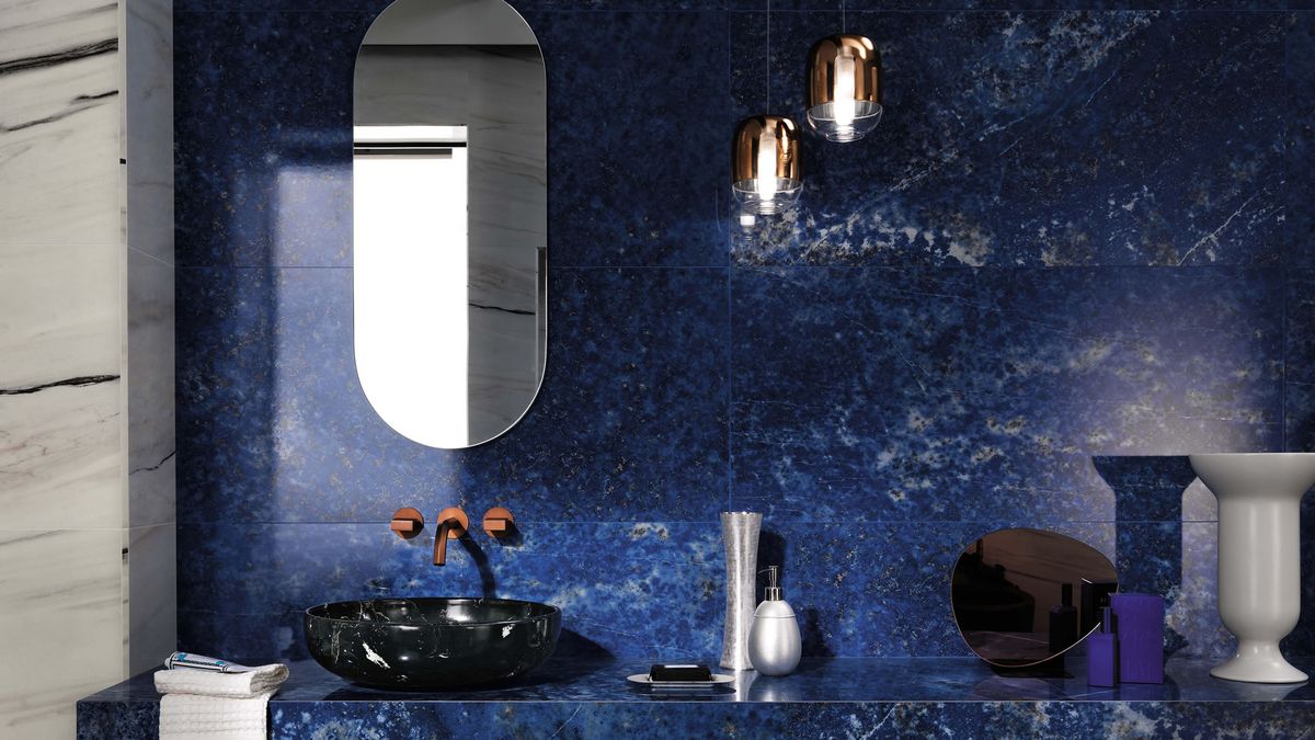 marmo blu trend 2023 interior design