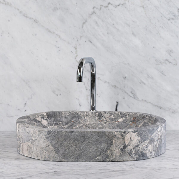 Oval Ceppo d'Oriente washbasin “Soap”