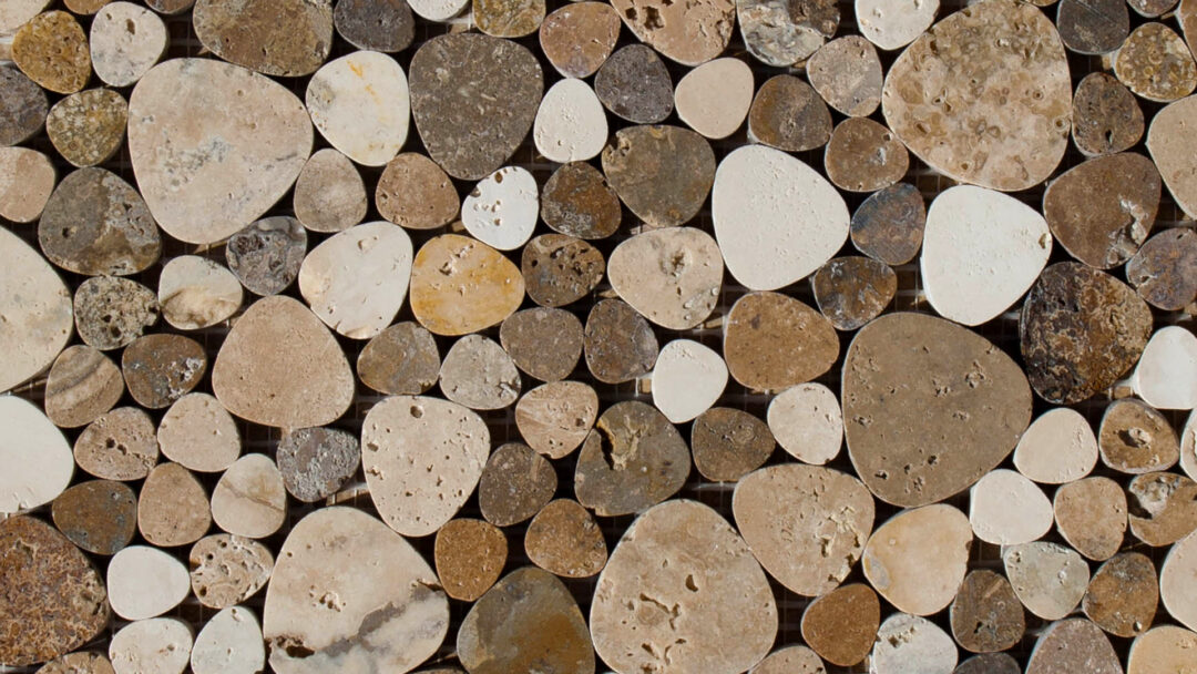 Mosaico in travertino Petali Tuscany Mix Levigato