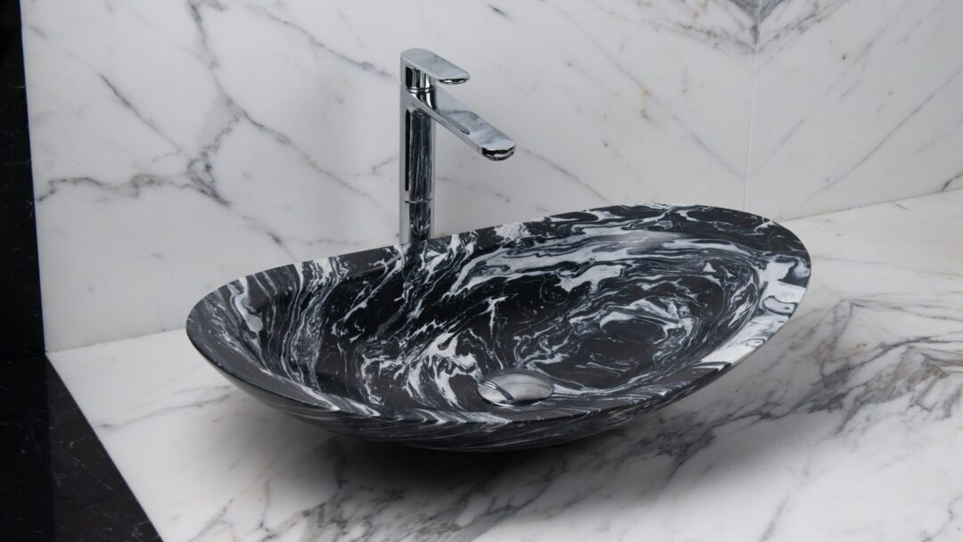 Ovetto New White Picasso Sink