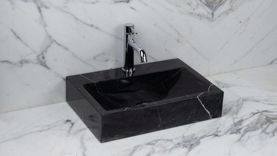 Back Black small sink