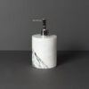 Lilac soap dispenser front x