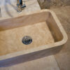 lavabo in travertino Farm