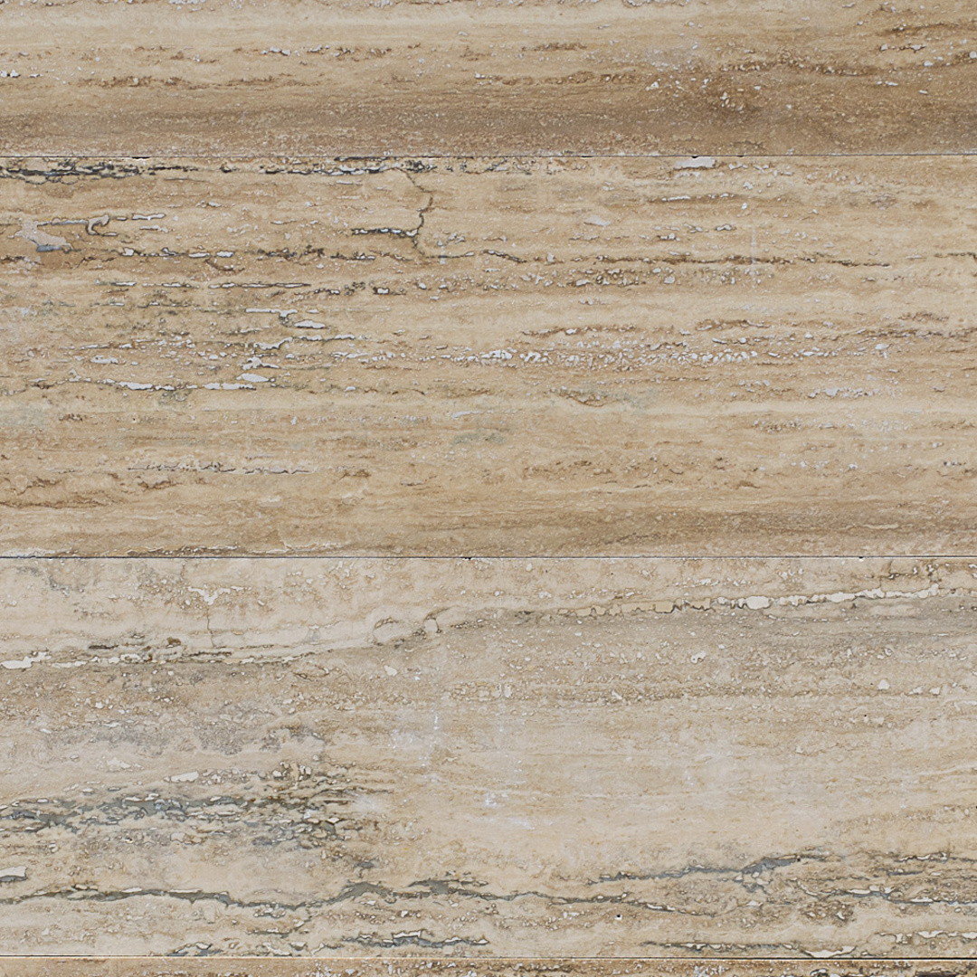 Travertino controfalda &ldquo;Zebra Terra Chiara&rdquo;
