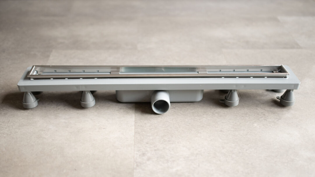 Floor shower channel