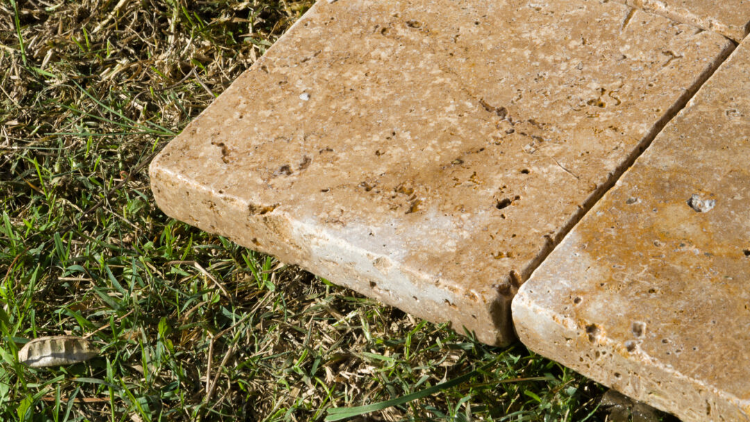 mattonelle spessore 3cm in travertino
