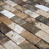 Travertinmosaik 5,0x10,0 Tuscany Mix Ciottolo