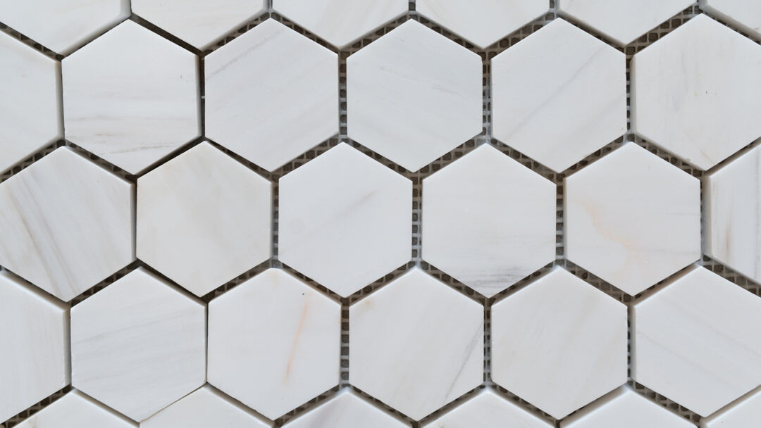 Mosaik Sechseck Bianco Alba
