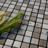 Travertinmosaik 2,5x2,5 Tuscany Mix Ciottolo