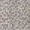 Mosaik auf Netz aus Travertin mit Antik-Finish