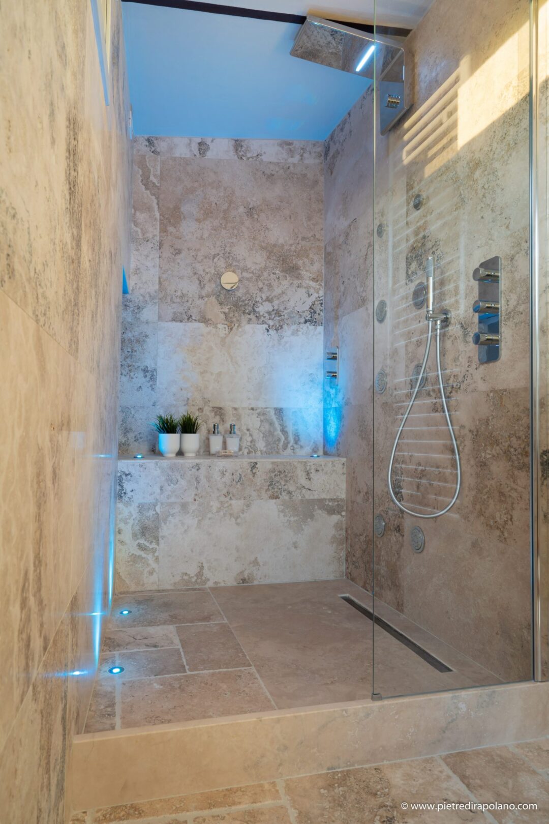 rivestimento travertino terra chiara