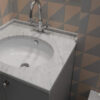 Pdr bianco di carrara