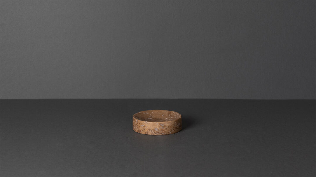 Soap dish walnut front x