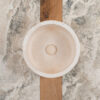Lavabo da appoggio piccolo e rotondo Tondino