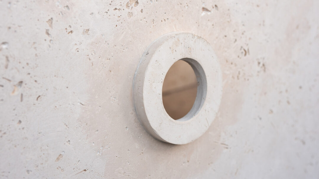Flat shower base