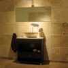 Rivestimento bagno in travertino Becagli