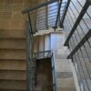 Vano scala in travertino marrone scuro Becagli Scuro