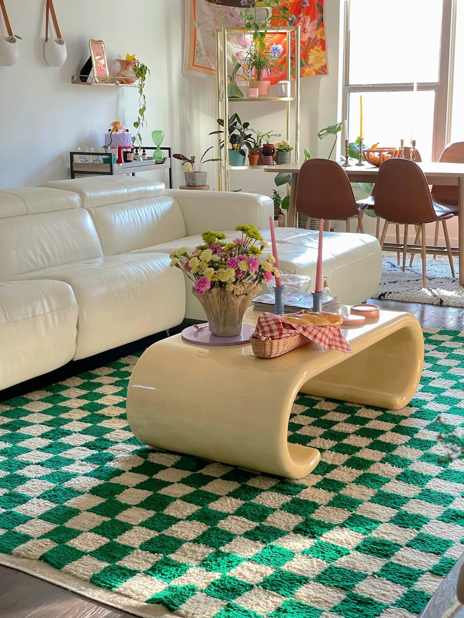 interior design trend 2022 tema scacchiera