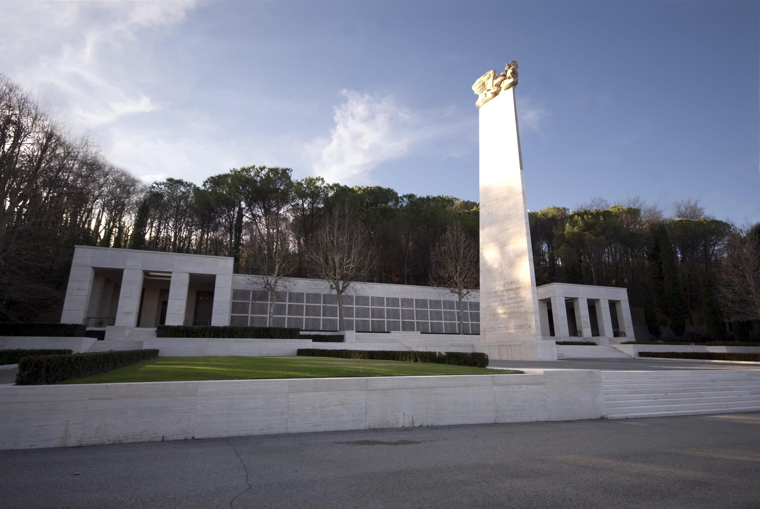 Altar des amerikanischen Friedhofs Altar des amerikanischen Friedhofs