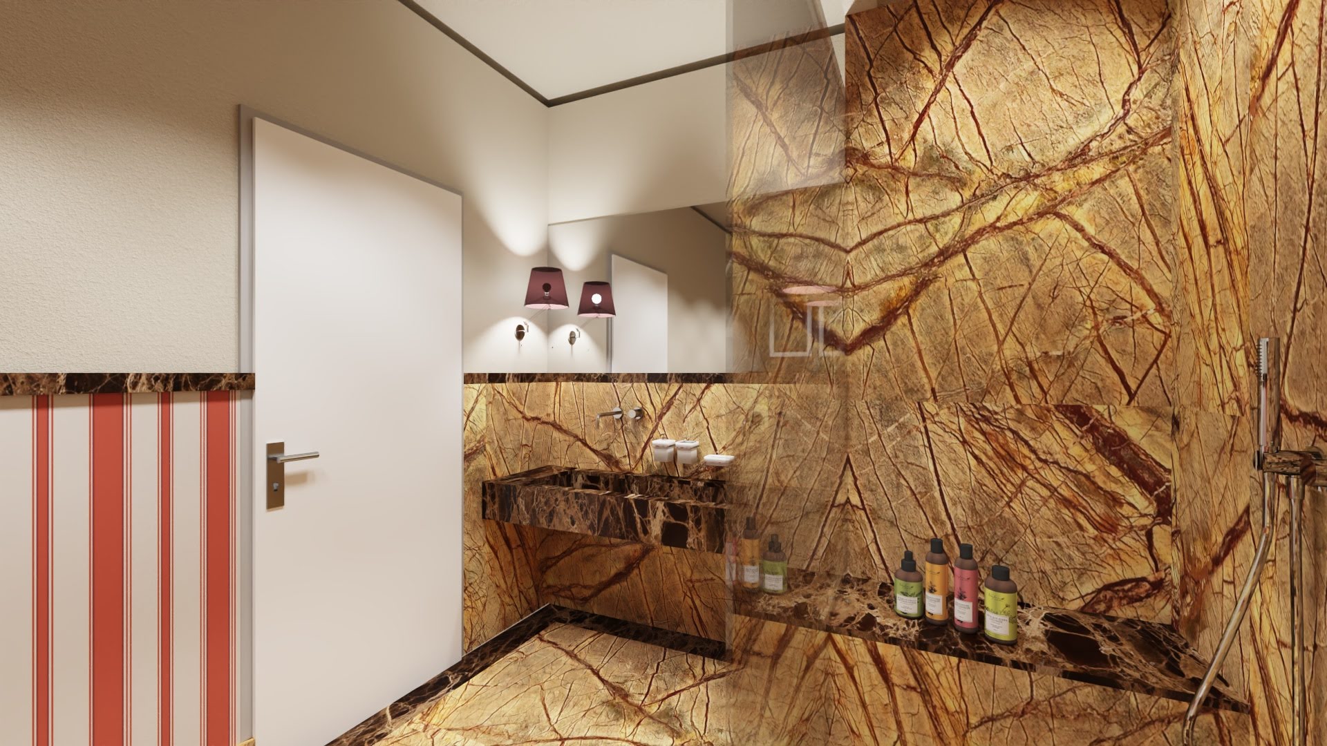 Lorenzo bathroom rendered photo