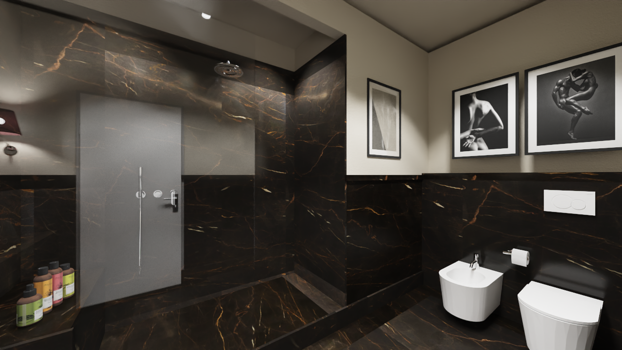 Lorenzo bathroom rendered