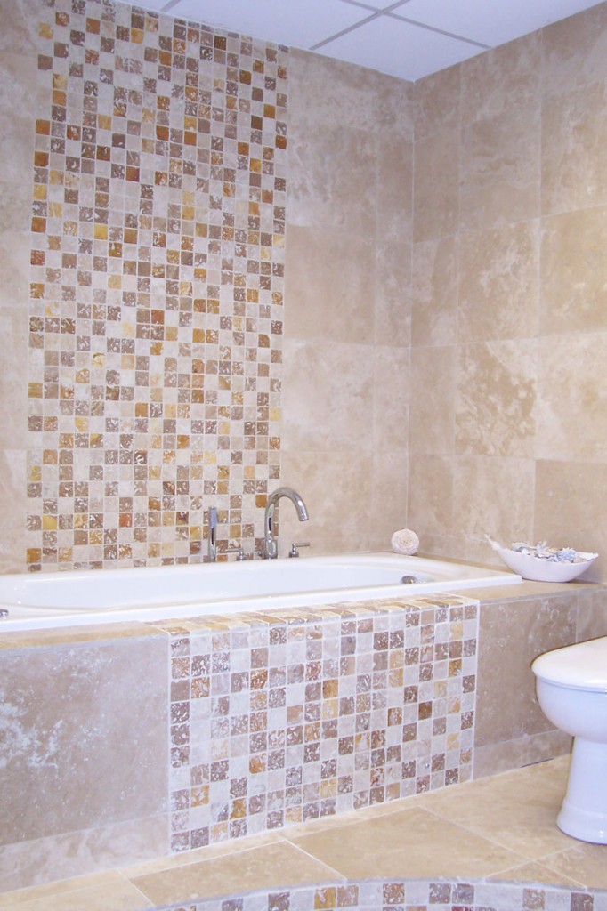 mosaico travertino pietra naturale rivestimenti