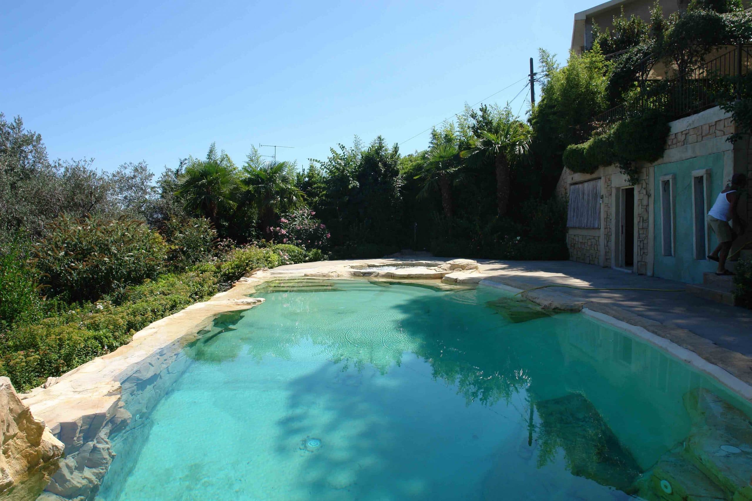 Pool in der Natur