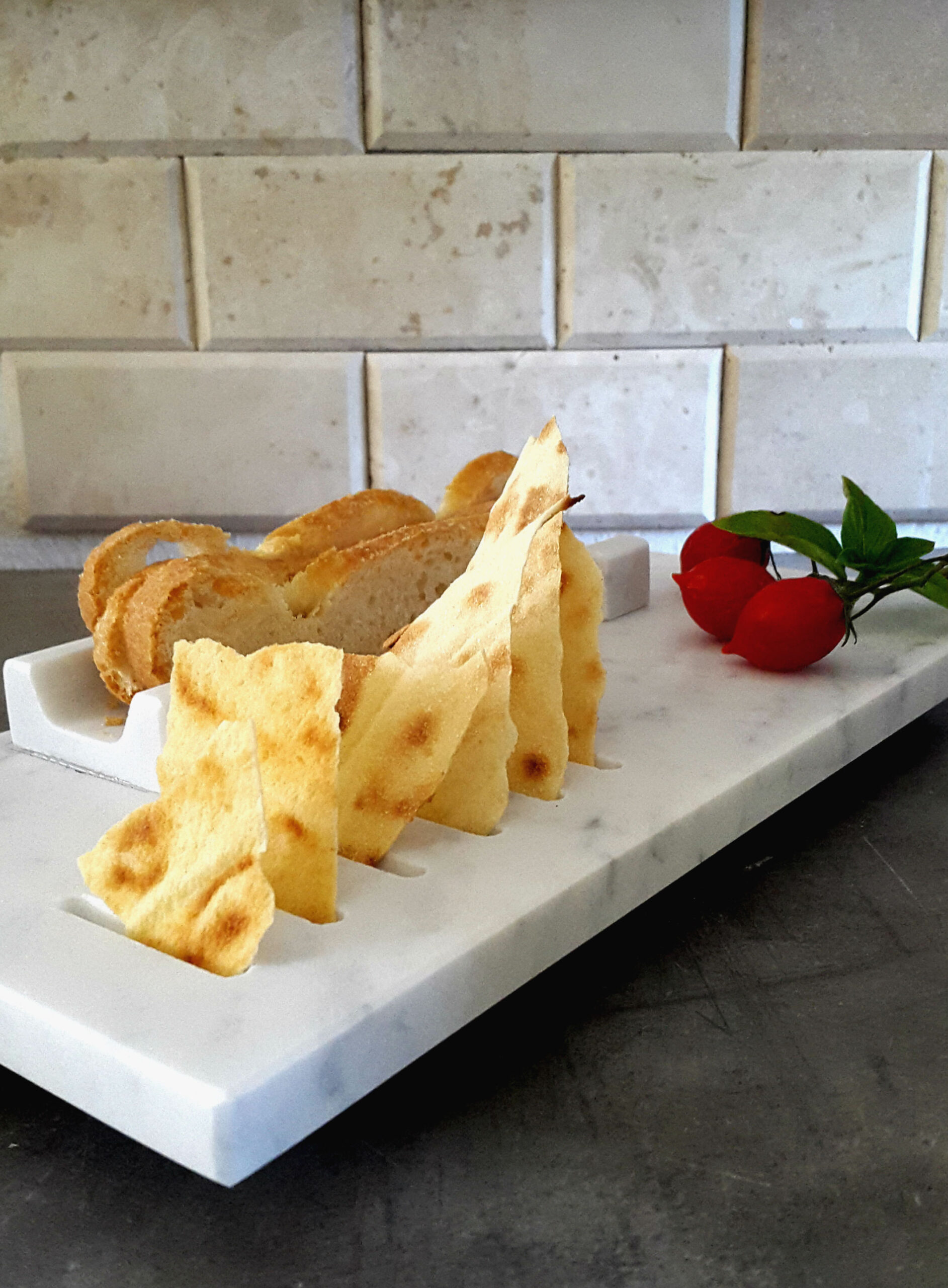Carrara marble cutting board Four Seasons Il Palagio Florence