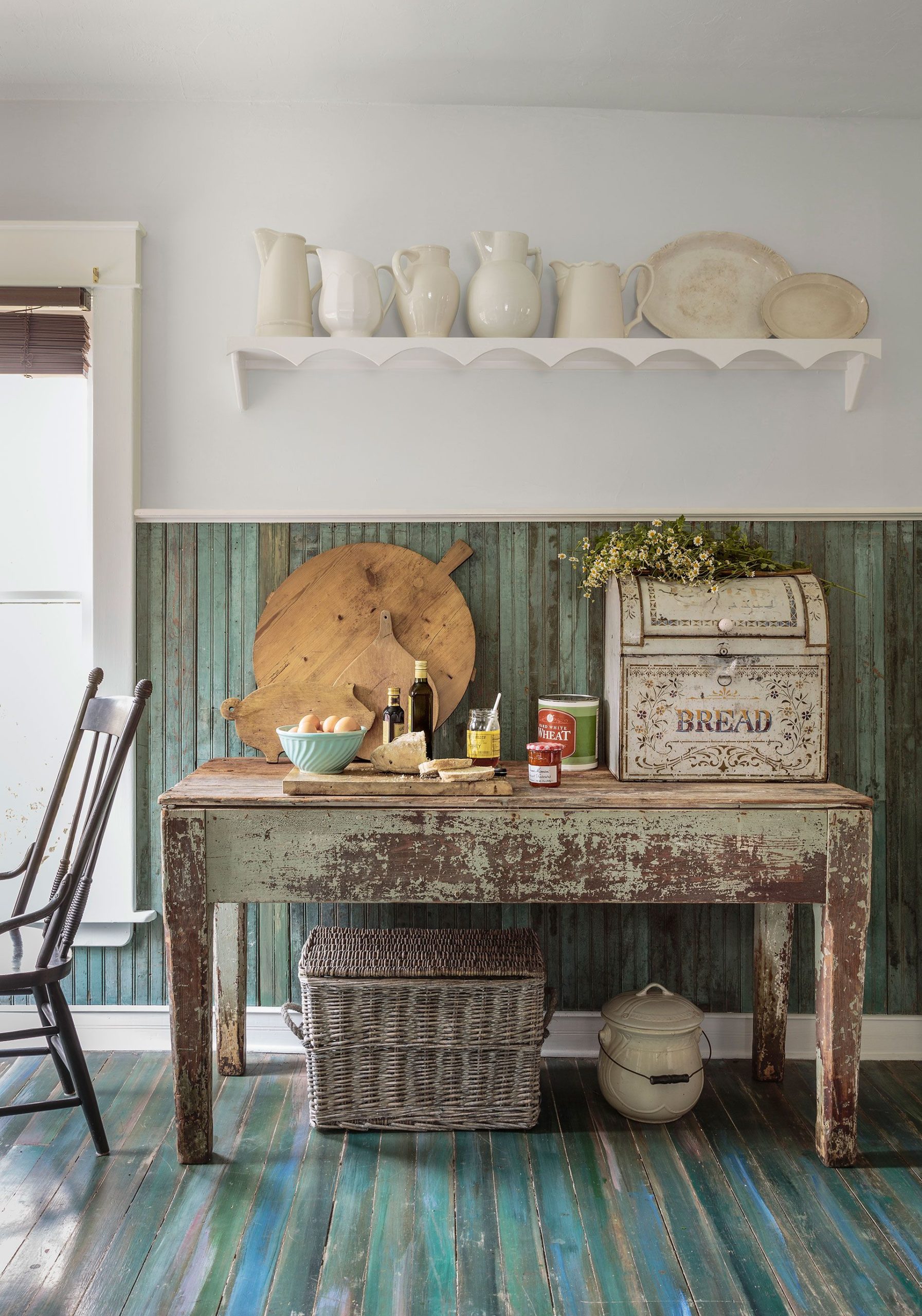 Shabby Chic Wiederaufbereitungstisch