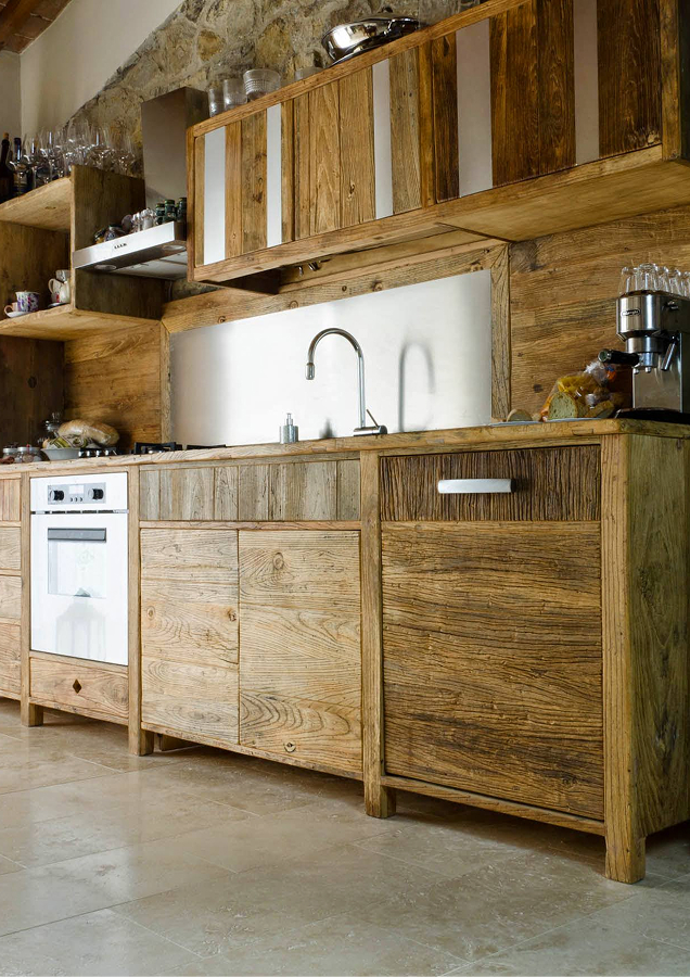 Legno - cucine - Lorenzo Polvani mobili cucina in legno