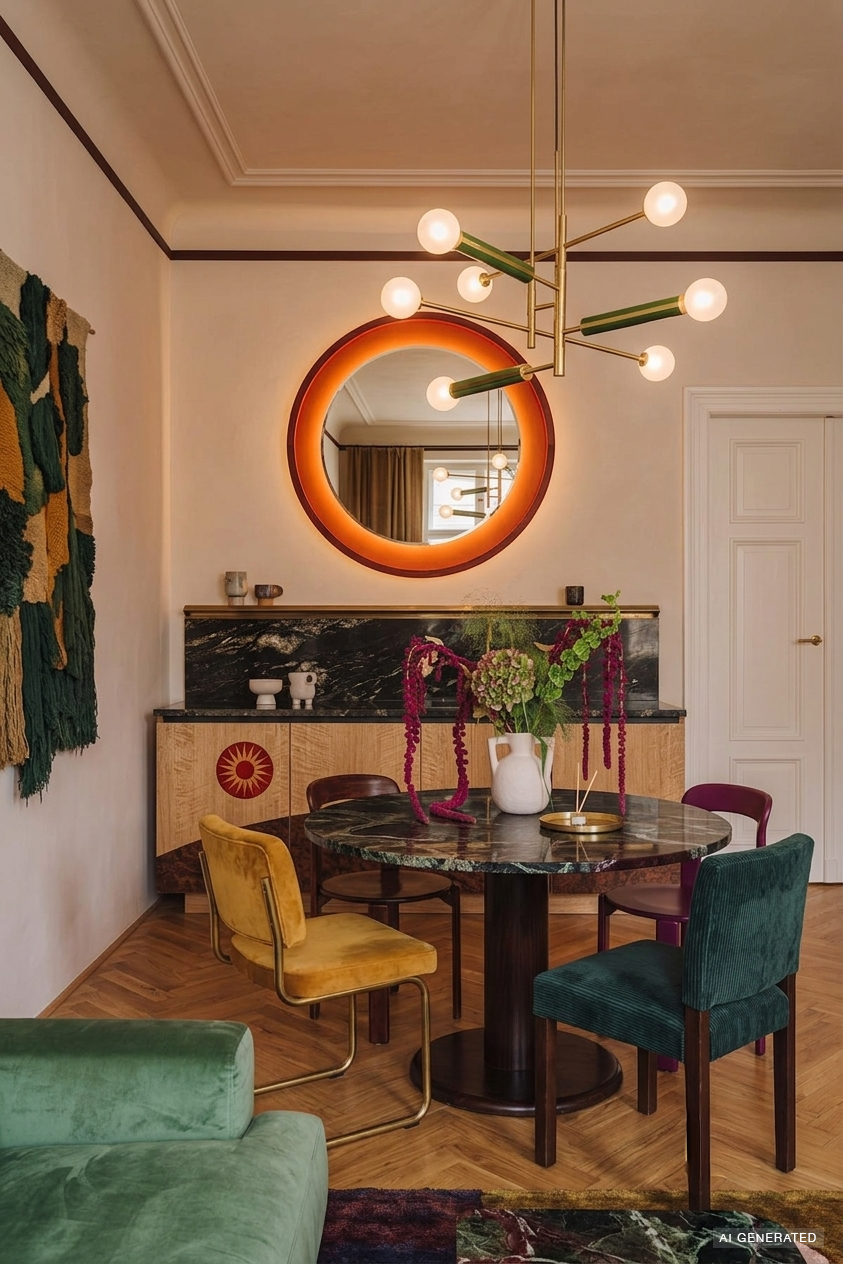 Come creare una zona pranzo nel soggiorno
